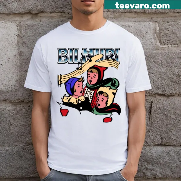 Unique band tee featuring Bilmuri's artistic design