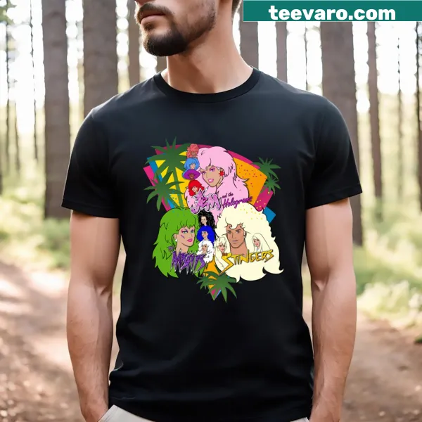 Jem Battle Of The Bands themed t-shirt design