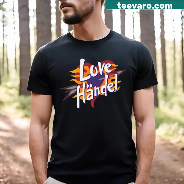 Illustrative t-shirt featuring a whimsical design inspired by a famous composer.