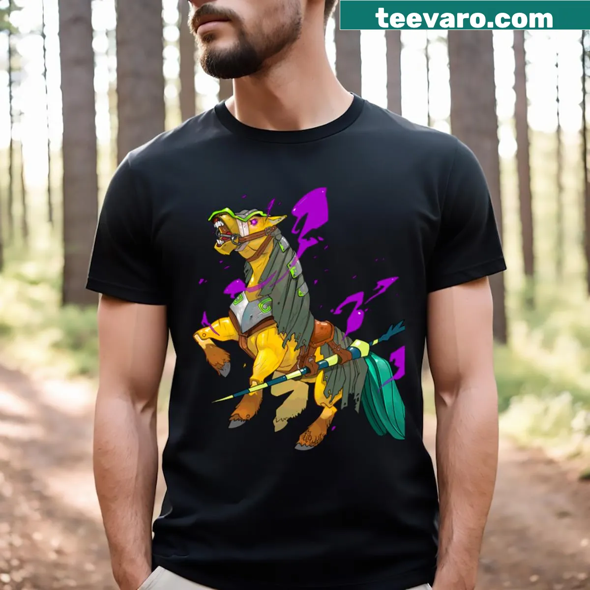 Artax the horse T-shirt for kids and artax lovers — on a men's t-shirt