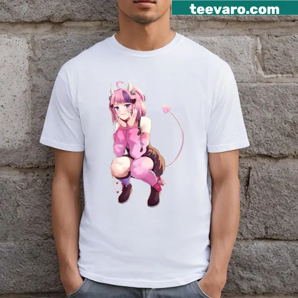T-shirt featuring Nyanners and Ironmouse in a playful graphic