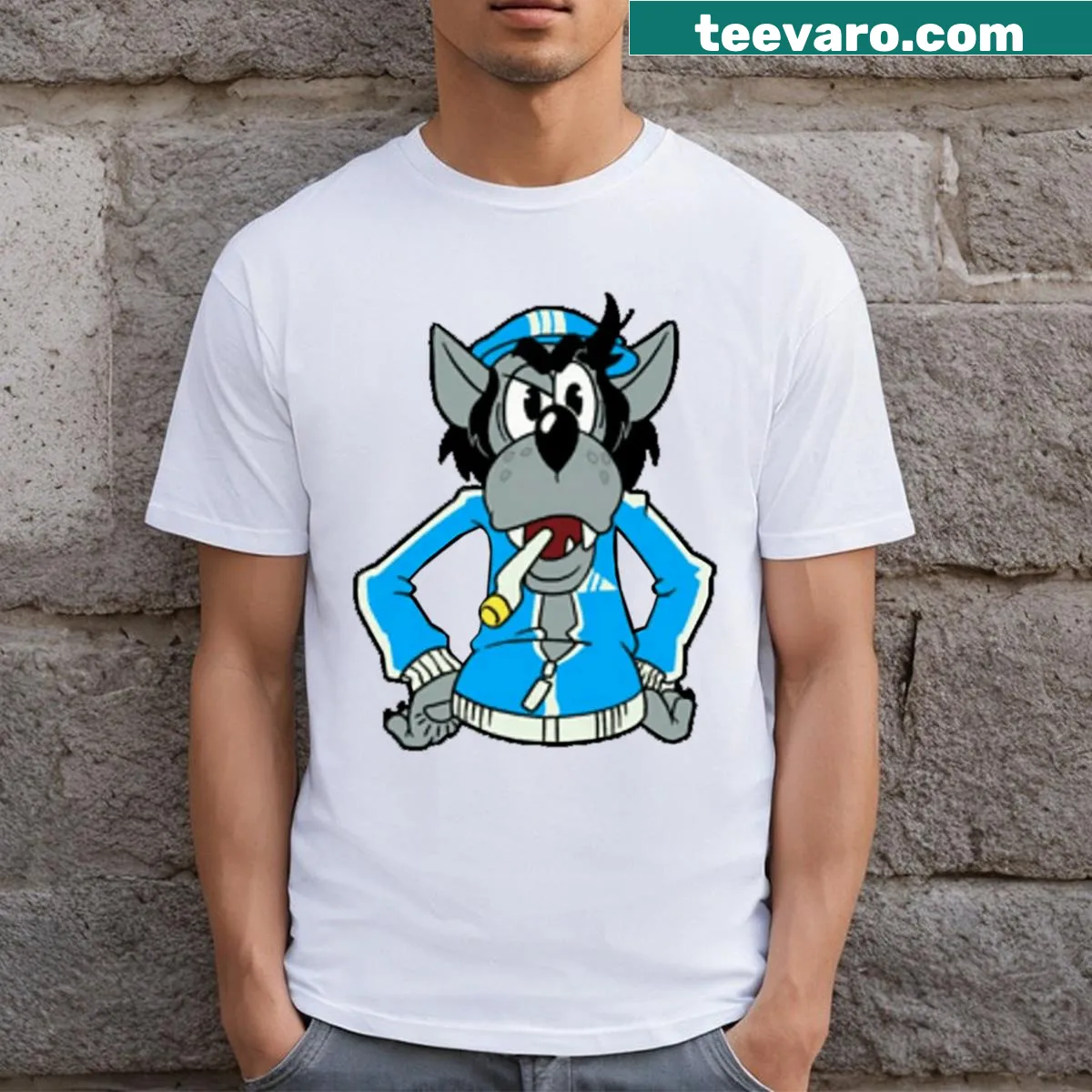 T-shirt featuring a unique smoke design for a relaxed vibe — on a men's t-shirt