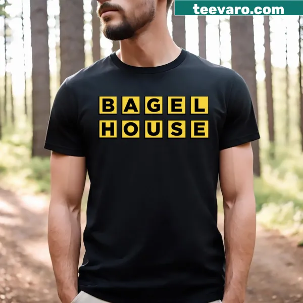 T-shirt with Bagel House text design