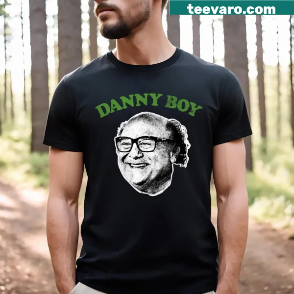 T-shirt featuring a sentimental design inspired by the song Danny Boy