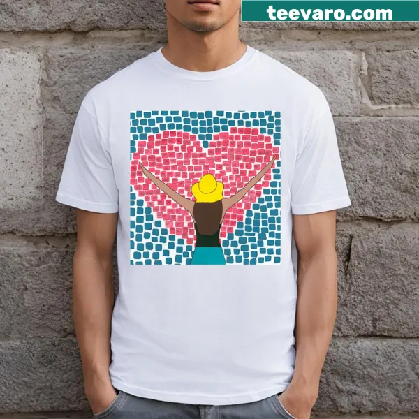 T-shirt with bold text promoting sobriety and resilience