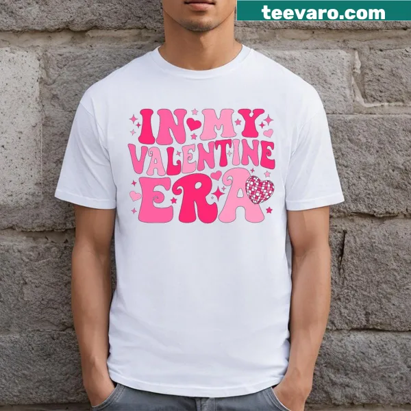 Retro Valentine's Day heart t-shirt