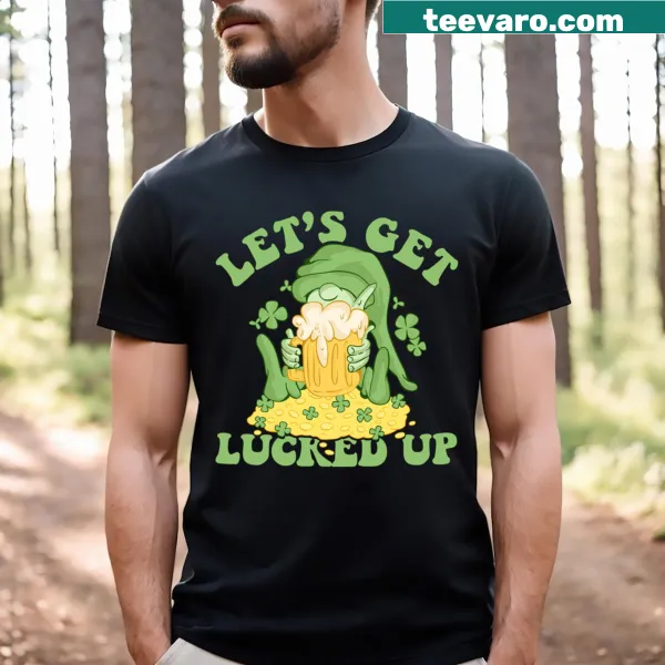Funny St. Patrick's Day t-shirt with playful phrase