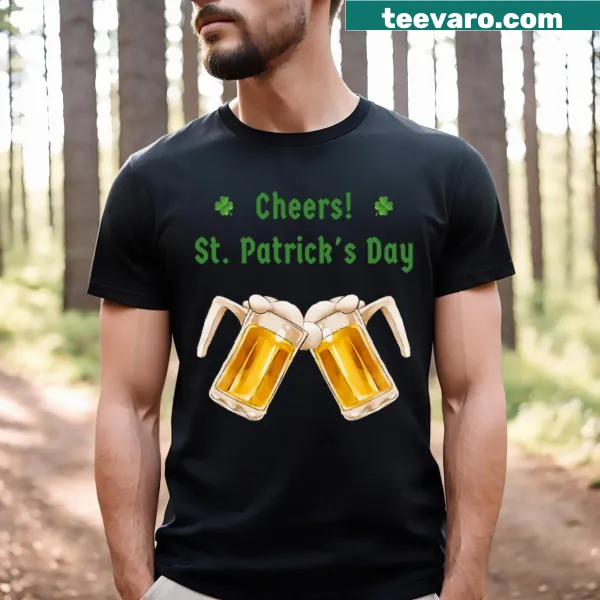 Cheerful St. Patrick's Day shirt with festive graphic
