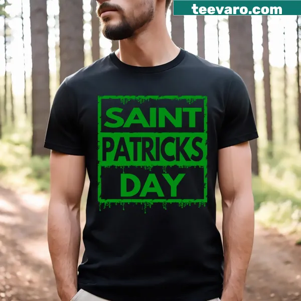 Funny St Patricks Day t-shirt with 'St Patricks Day Meme' text