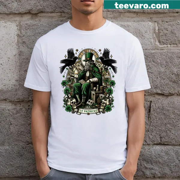St. Patrick's Day t-shirt with playful holiday graphics