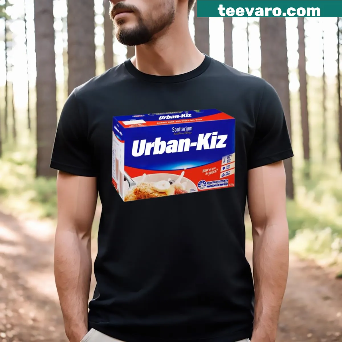Modern abstract typography design on a stylish T-shirt. — on a men's t-shirt