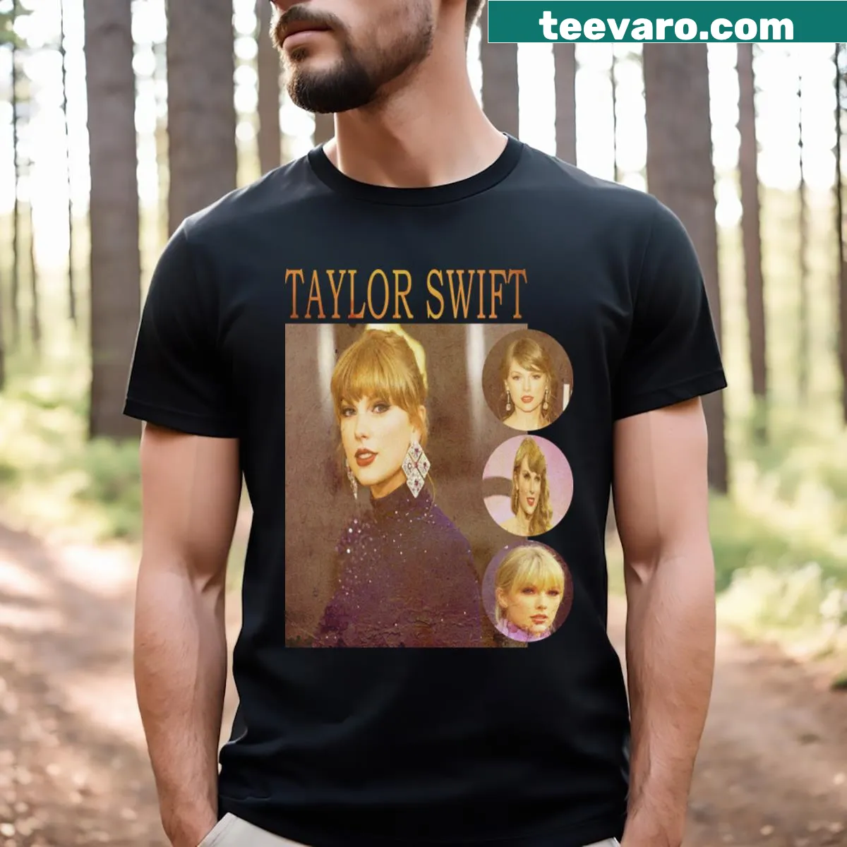 Vintage Bootleg Art T-shirt with striking graphic design — on a men's t-shirt
