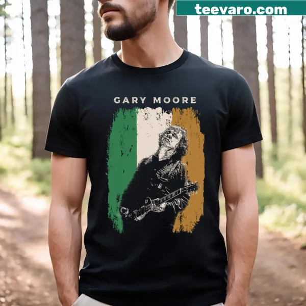 Vintage Gary Moore T-shirt with distressed design