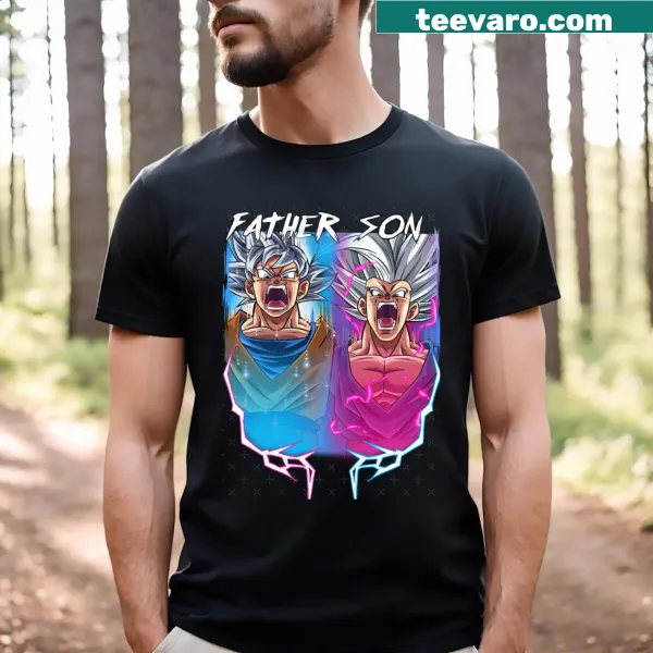 Sentimental t-shirt celebrating the father-son relationship