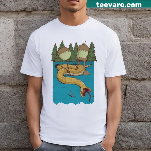 Illustration of Marceline from the show on T-shirt