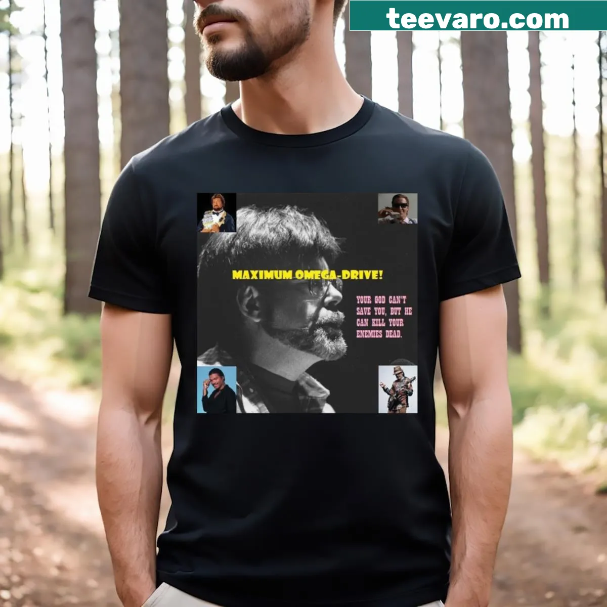 Funny gaming themed T-shirt with bold typography — on a men's t-shirt