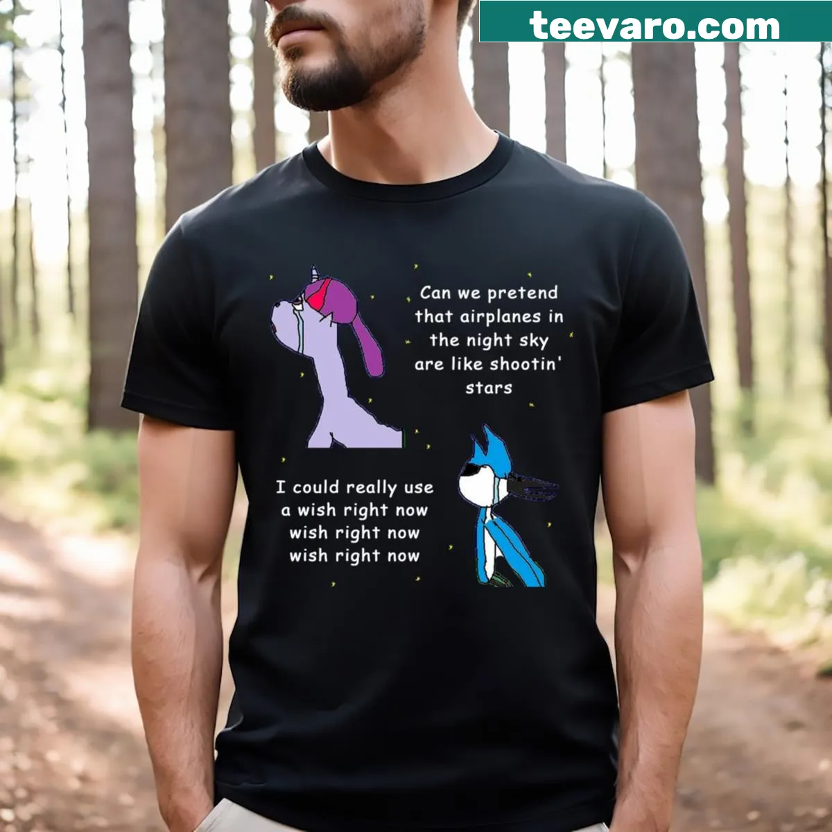 Playful 'Mordetwi' graphic t-shirt for everyday wear — on a men's t-shirt