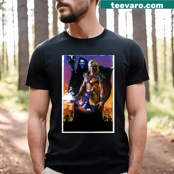 Movie poster inspired graphic T-shirt for film lovers