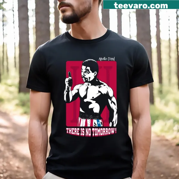 Bold statement T-shirt: 'There Is No Tomorrow!'