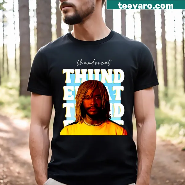 Thundercat T-shirt with a bold fantasy illustration of iconic characters
