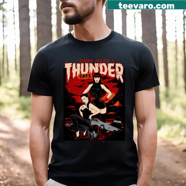 Thundercats themed T-shirt with a dynamic graphic design.