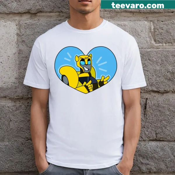 Animated Bumblebee graphic T-shirt from Transformers