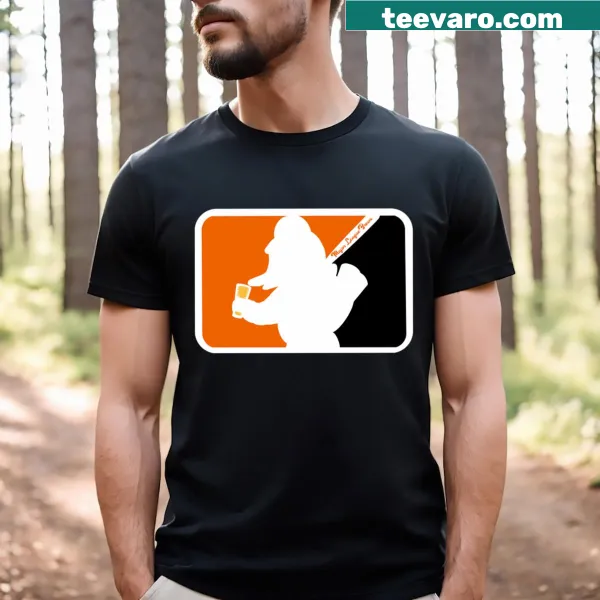 Retro O's Bird mascot graphic for Major League Brews on a t-shirt
