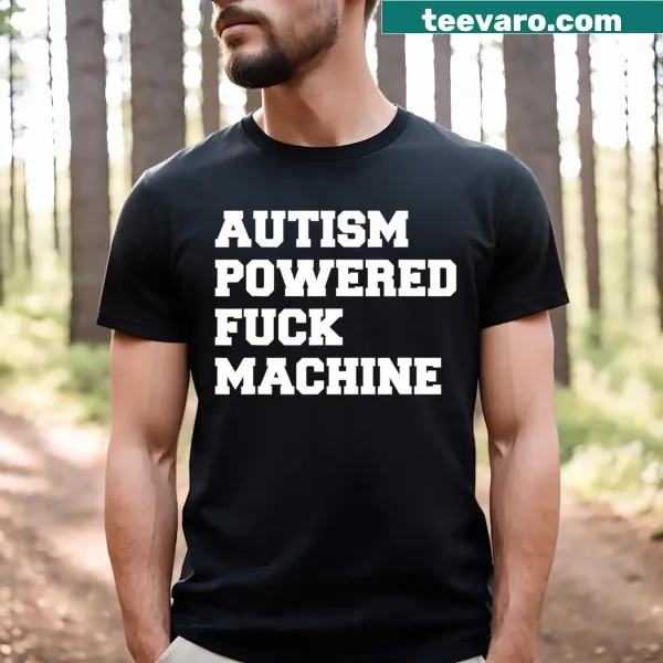 Edgy Autism-themed t-shirt with a bold statement graphic