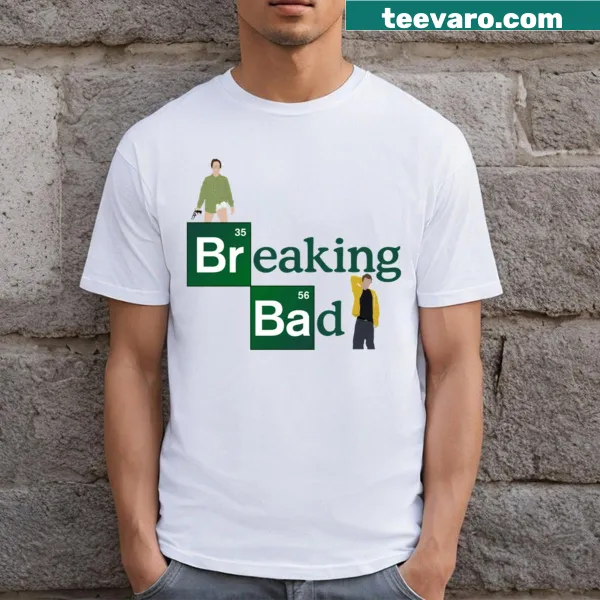 Breaking Bad logo T-shirt featuring iconic series branding