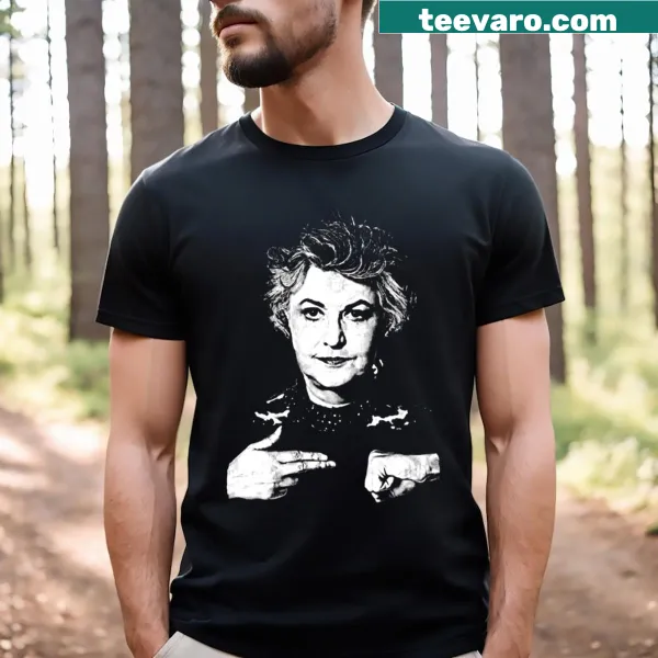 Bea Arthur tribute t-shirt featuring Dorothy Zbornak with Run The Jewels