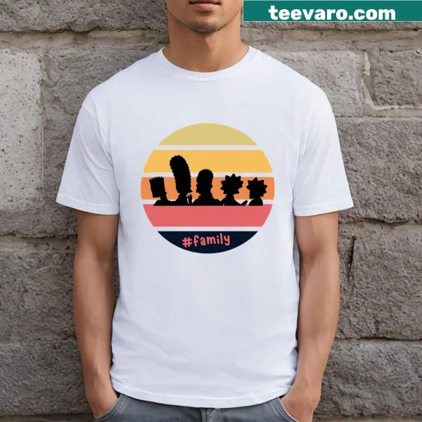 Vintage T-shirt celebrating family bonds and love.