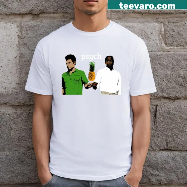 T-shirt featuring the nickname 'Guster' from the show Psych in bold typography.
