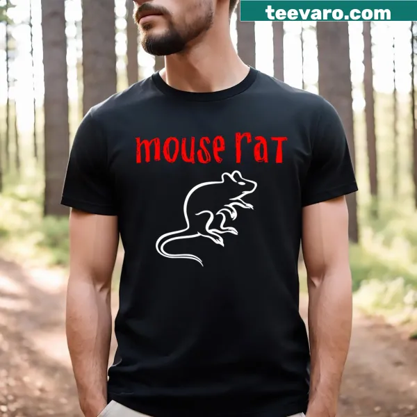 T-shirt featuring Mouse Rat band logo