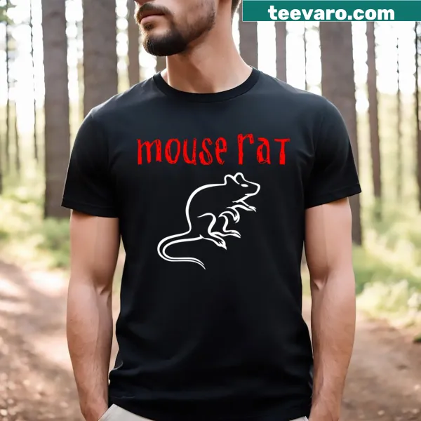Mouse Rat t-shirt featuring bold graphics for fans of Parks and Recreation.