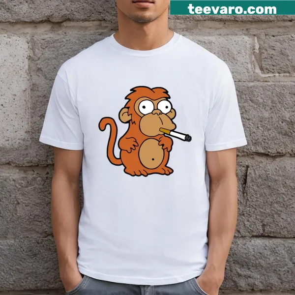 Humorous T-shirt featuring The Simpsons character Lionel Hutz