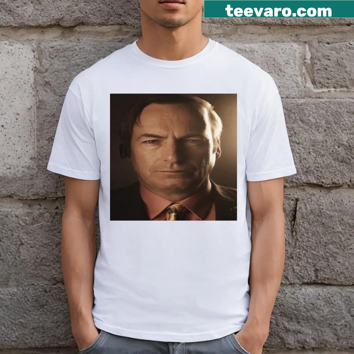 Saul Goodman meme T-shirt from Breaking Bad — on a men's t-shirt