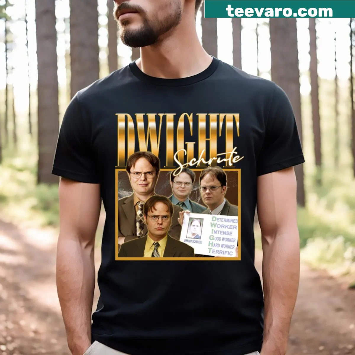 Vintage Movie Comedy T-shirt honoring classic 80s and 90s actors — on a men's t-shirt