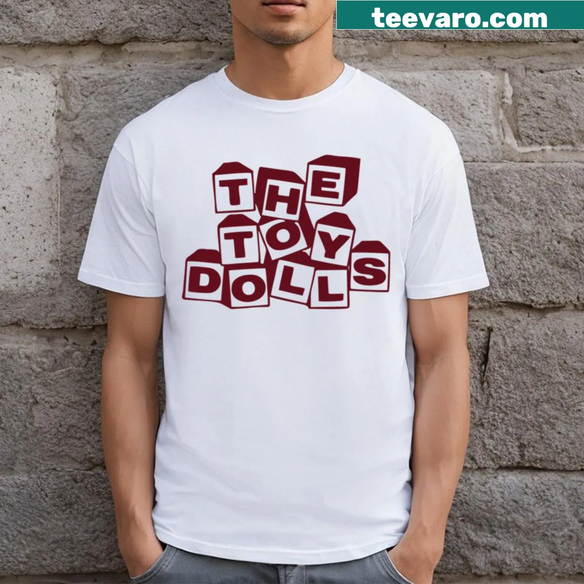 Illustration inspired by The Toy Dolls on an essential T-shirt — on a men's t-shirt
