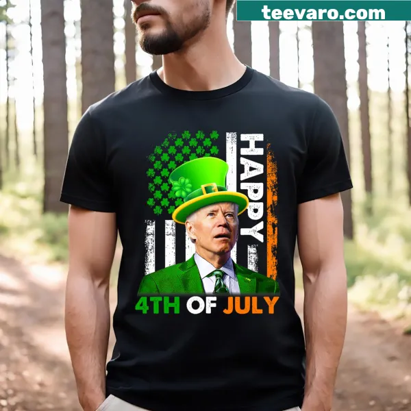 Funny Joe Biden and US flag T-shirt for holidays