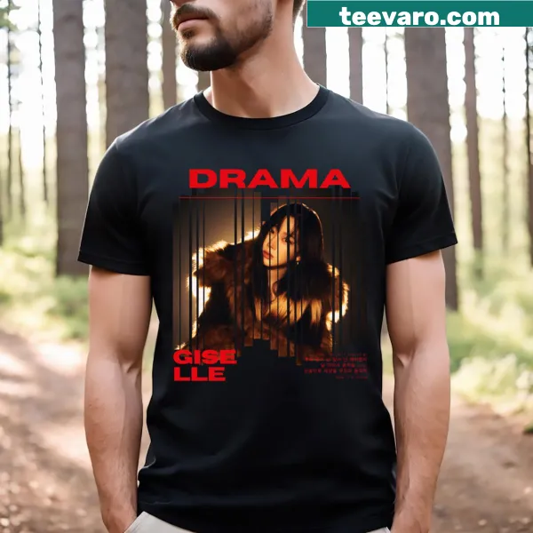 Graphic T-shirt inspired by Aespa and Giselle's music.