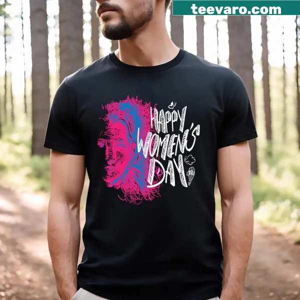 Typography design on Happy International Day T-shirt
