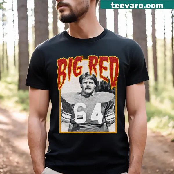 Illustrative T-shirt featuring Andy Reid's nickname Big Red