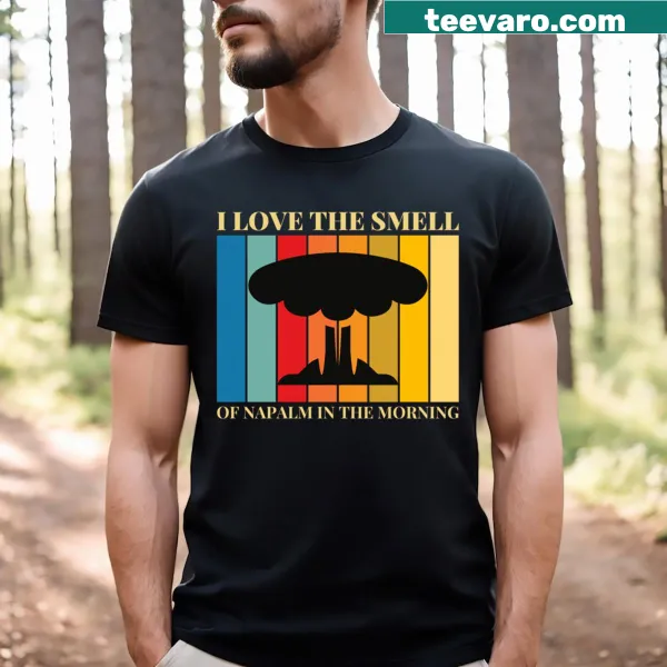Bold t-shirt featuring a quote from Apocalypse Now