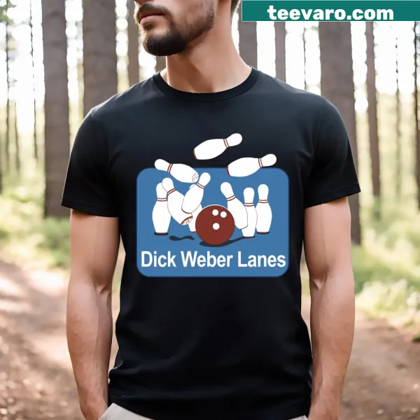Vintage-style Dick Weber bowling T-shirt