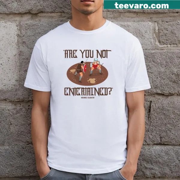 T-shirt featuring an inspirational Gladiator Maximus quote