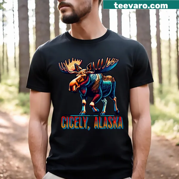 Vintage Northern Exposure Cicely t-shirt inspired by Alaska.