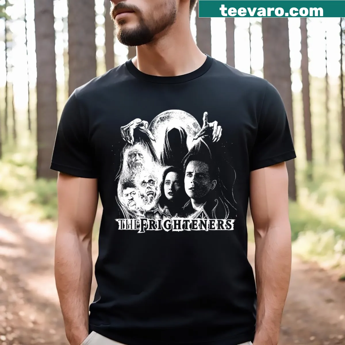 Illustration from The Frighteners film on a T-shirt — on a men's t-shirt