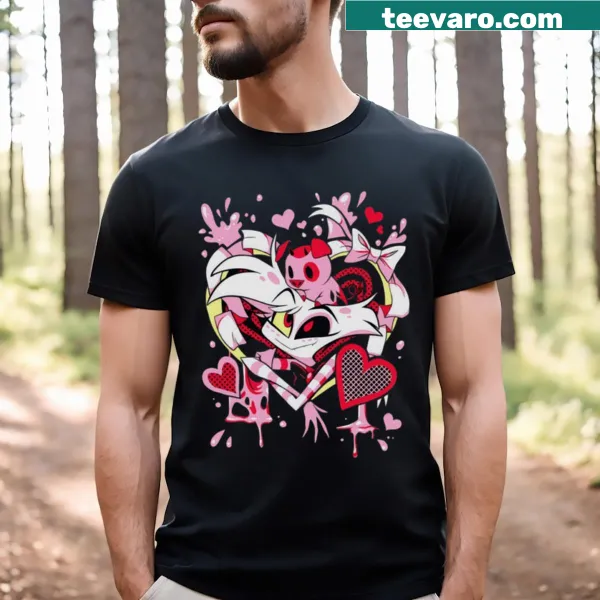 Illustrated T-shirt with funny graphic of Fat Nuggets