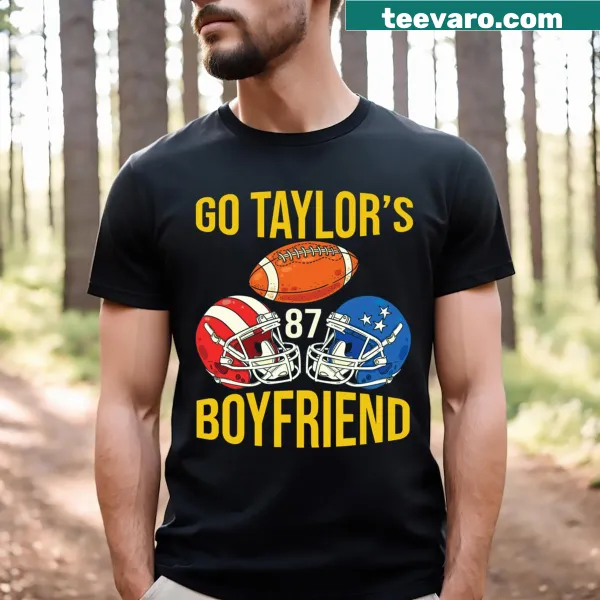 Playful Go Taylor Football t-shirt with bold text and football graphic