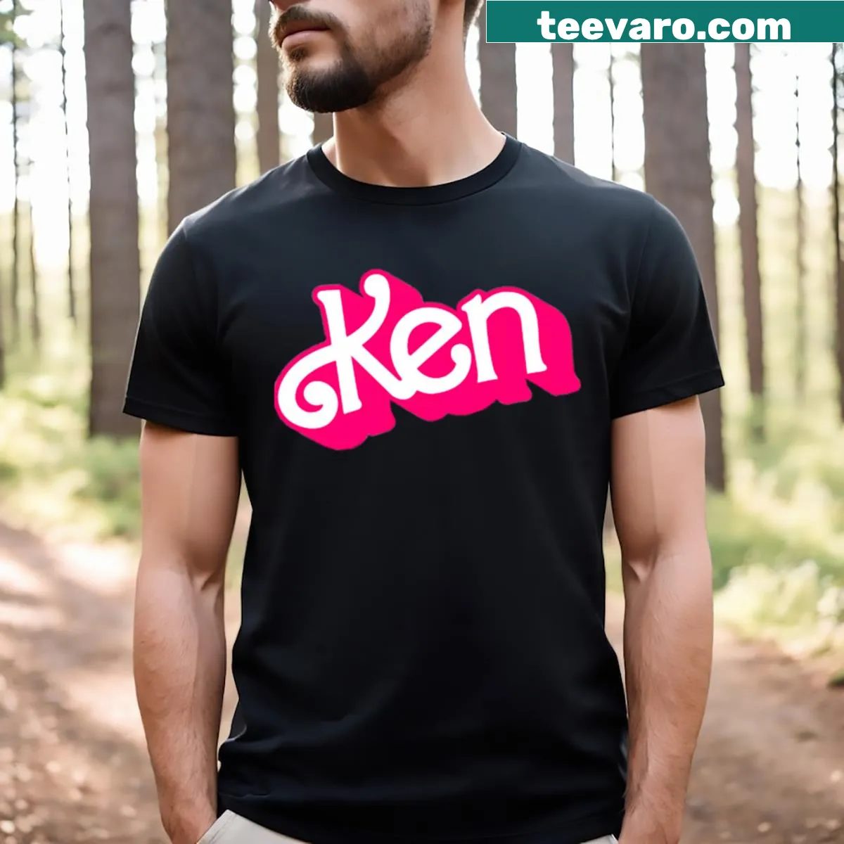 Essential Ken logo T-shirt for fans — on a men's t-shirt
